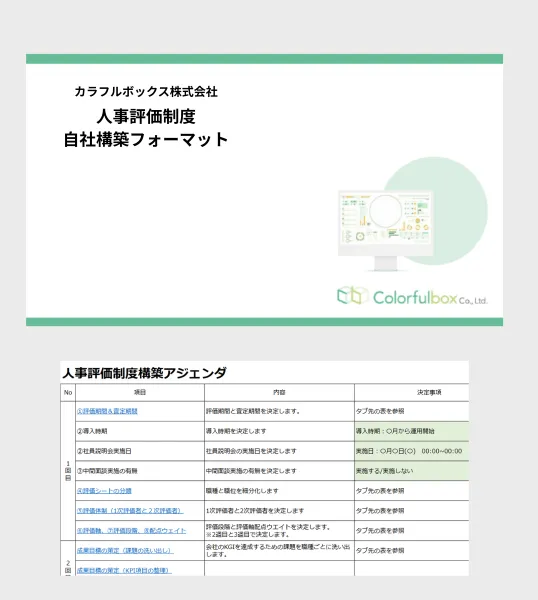 人事評価制度マニュアル
